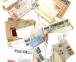 Lot de timbres sur lettres et envois par