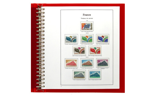 FRANCE - Classeur YT en bel état contena