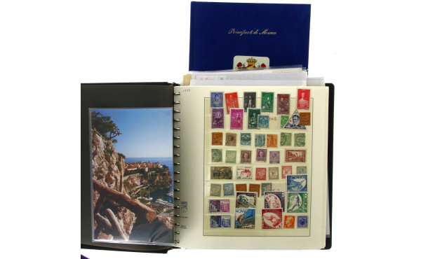 MONACO - Fort classeur Lindner en bel ét