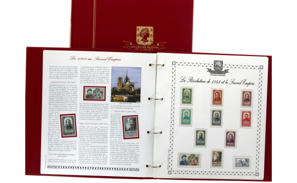 2 Classeurs Trésor du patrimoine "Les gr