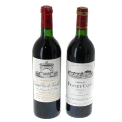 BORDEAUX - Lot de 2 bouteilles: - 1 B S