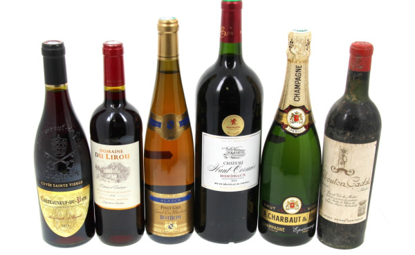 FOND DE CAVE - 6 bouteilles dont un magn