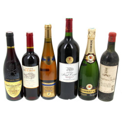 FOND DE CAVE - 6 bouteilles dont un magn