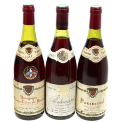BOURGOGNE - 3 bouteilles:POMMARD 91 Bouh