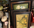 VIDE RESERVE - Lot de bibelots, encadrem