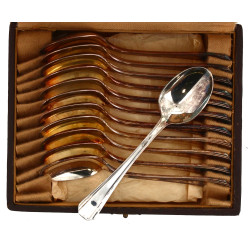 CHRISTOFLE - Modèle Boréal - 12 petites 