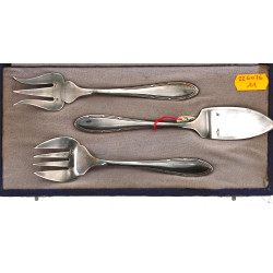 ERCUIS - 3 petits couverts de service en