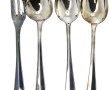 CHRISTOFLE - Fourchette et 3 cuillères d