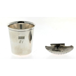 Coupelle coquille Saint-Jacques en métal