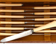 CHRISTOFLE - 12 couteaux à entrement, ma