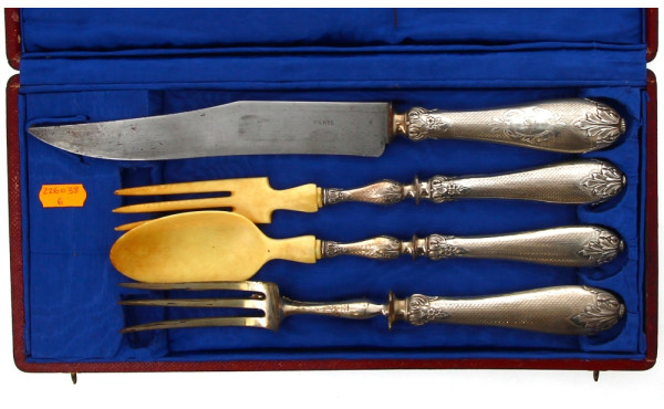 Couvert à salade et couvert à découper, 