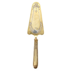 Emile PUIFORCAT - Pelle à tarte à décor 