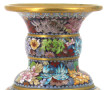 CHINE Xxème - Vase en cloisonné à décor 