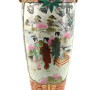JAPON Xxème - Vase en céramique polychro