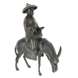 TOBA - Sculpture représentant le sage To