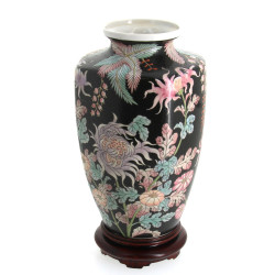CHINE fin Xxème - Vase en porcelaine à d