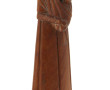 Vierge malgache en bois sculpté, H 32 cm