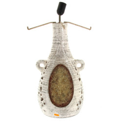 ACCOLAY (non signée) - Lampe en céramiqu