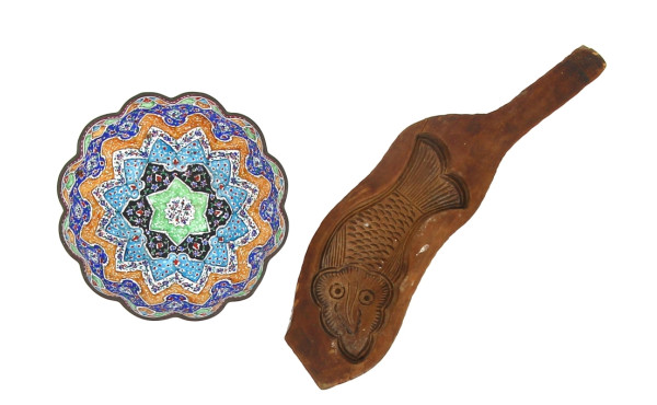 ORIENT - Peitte coupelle en métal émaill