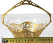 Coupe ART NOUVEAU en forme de panier en 