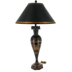 Grande lampe décorative en tôle façon la