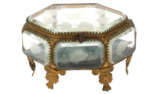 Coffre à bijoux - fin XIXème, début XXèm