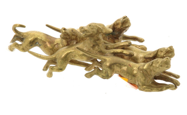 Ecole Française - "Meute de chiens de ch