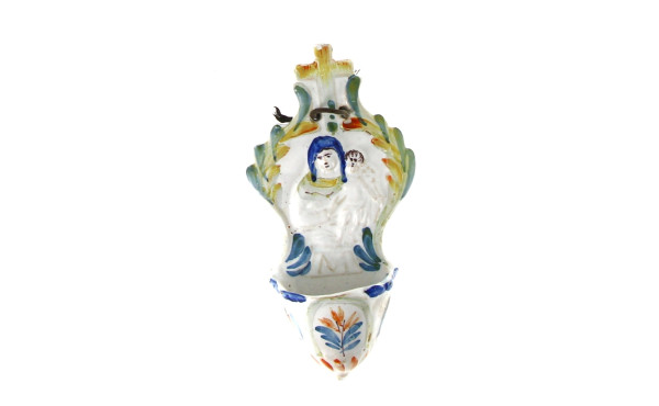 QUIMPER avant la marque - Bénitier XIXèm