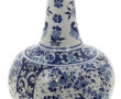 DELFT - Vase en faience à décor camaïeu 