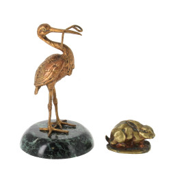 "Lapin" et "Cigogne", deux petits sujets