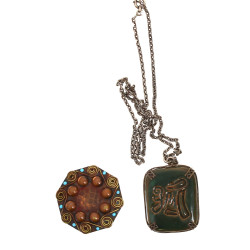 Lot de 2 bijoux de créateurs vintage : b