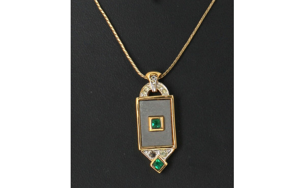 NINA RICCI - Pendentif style Art Déco en