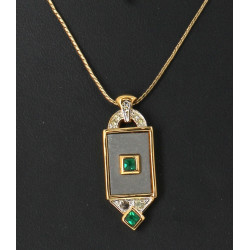 NINA RICCI - Pendentif style Art Déco en