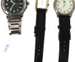 Lot de 3 montres : Seiko homme en acier 