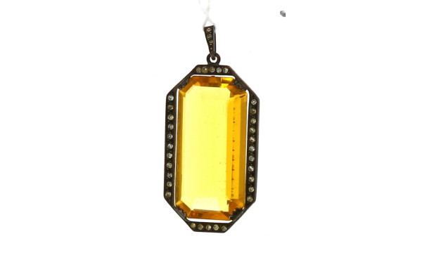 Important pendentif style ART DECO en ar