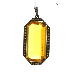 Important pendentif style ART DECO en ar