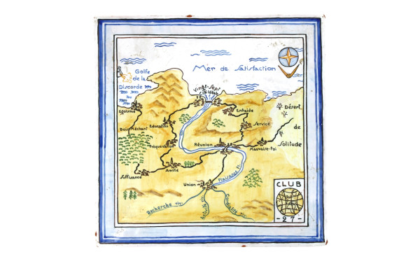 MONTAGNON à NEVERS - Dessous de plat à d