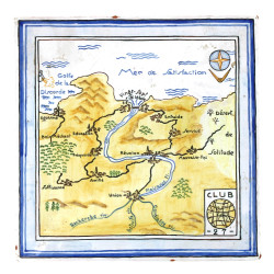 MONTAGNON à NEVERS - Dessous de plat à d