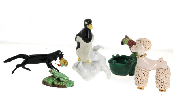 Thème ANIMALIER - Lot de 6 sujets animal