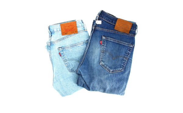 LEVI'S - Deux jeans femme : 501 28/30 Pr