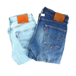 LEVI'S - Deux jeans femme : 501 28/30 Pr