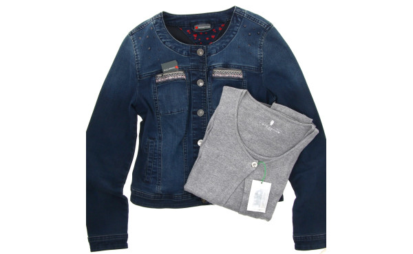 Lot de 2 articles femme : 1 blouson STRE