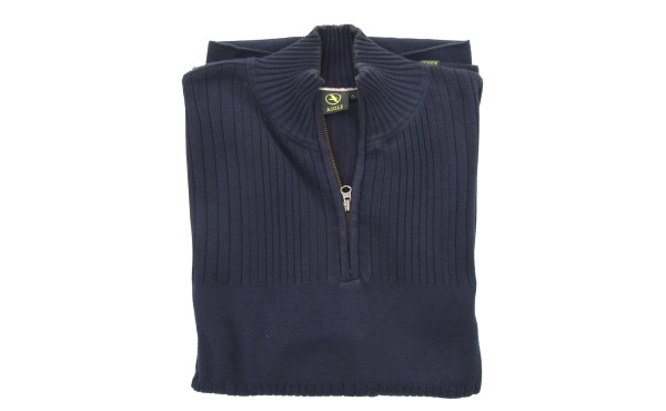 AIGLE - Pull homme col camionneur zip, 1