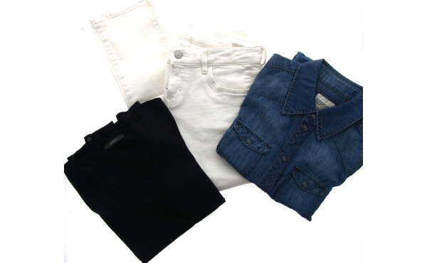 ESPRIT - 3 articles femme : 1 pull col V