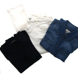 ESPRIT - 3 articles femme : 1 pull col V