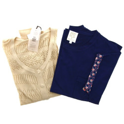 Lot de 2 articles femme : 1 gilet NOA NO