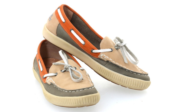  KARSTON - Chaussures bateau femme en cu