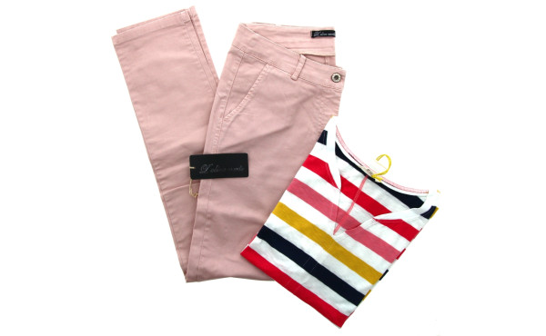 Lot de 2 articles femme : 1 tee-shirt WH