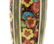 LIMOGES - Vase en porcelaine polychrome 