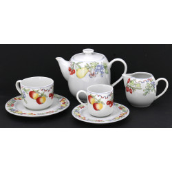 PILLIVUYT - Service thé café en porcelai